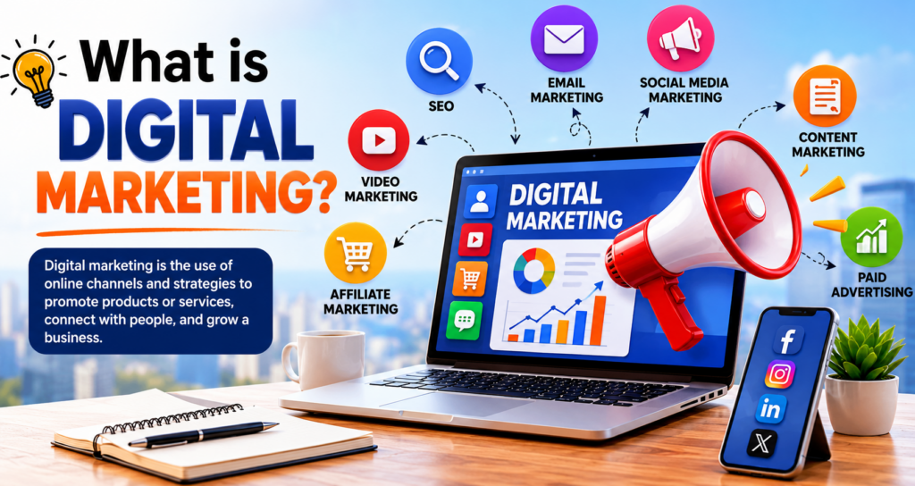 what is digital marketing