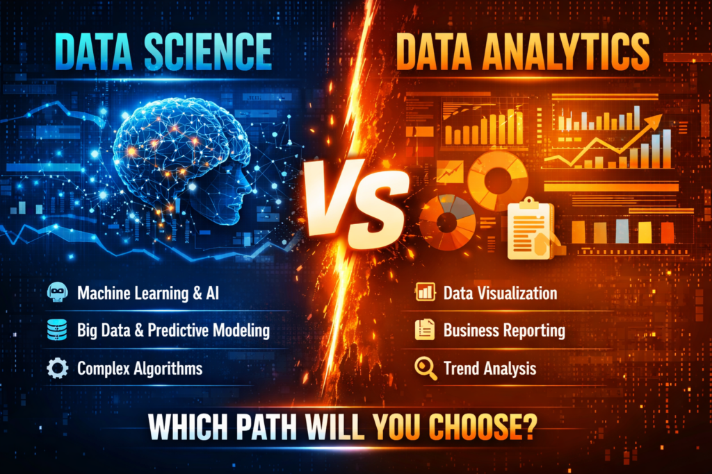 data science vs data analytics