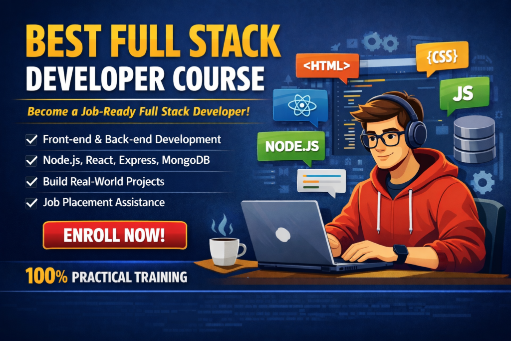 Best full stack developer course