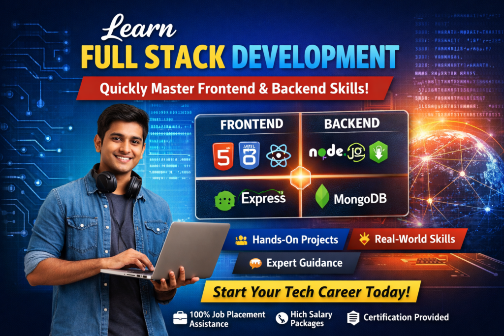 Learn full stack development