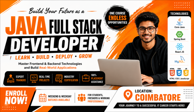 Java full stack developer