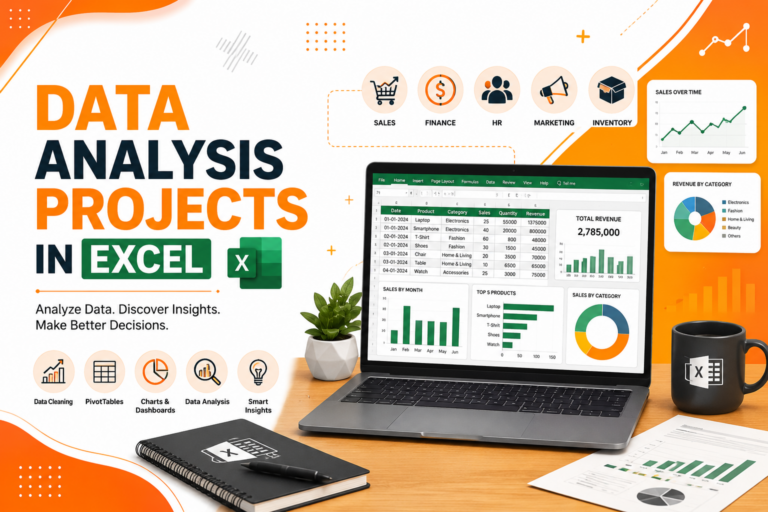 data analysis projects in excel