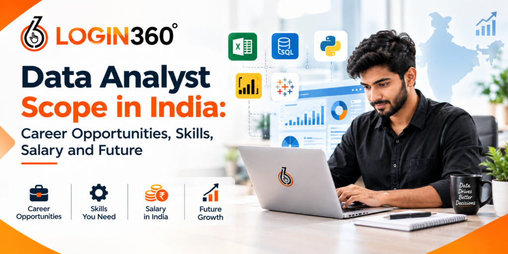 Data Analyst Scope in India career opportunities skills salary and future