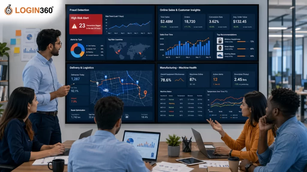 Data science applications in healthcare, banking, e-commerce, logistics, and sports