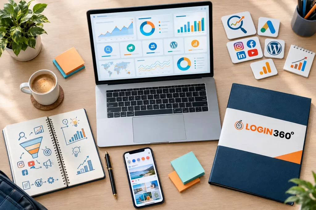 Sample digital marketing portfolio with an SEO audit and ad campaign report.