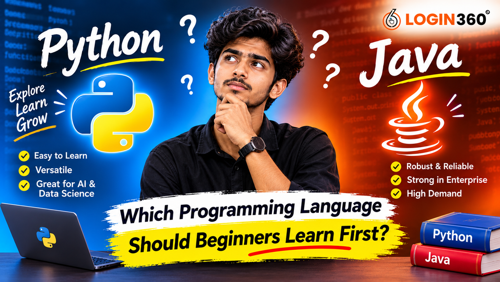Python vs Java for beginners