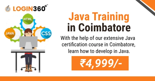 Affordable Java certification course in Coimbatore